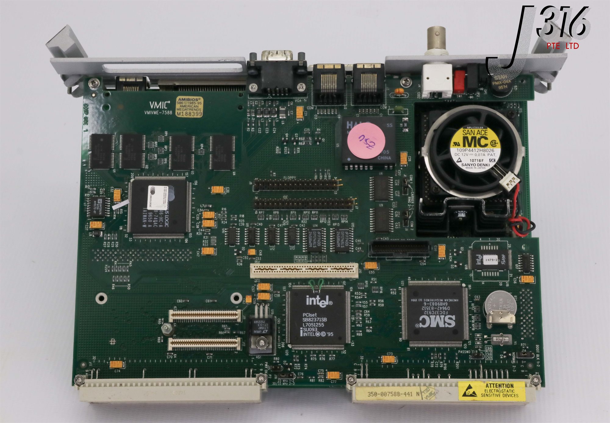 14051 VMIC PCB, SEMIVISION OPAL VMEBUS CPU MODULE W/ 320-250236